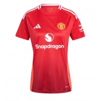 Manchester United Manuel Ugarte #25 Hemmatröja Dam 2024-25 Kortärmad